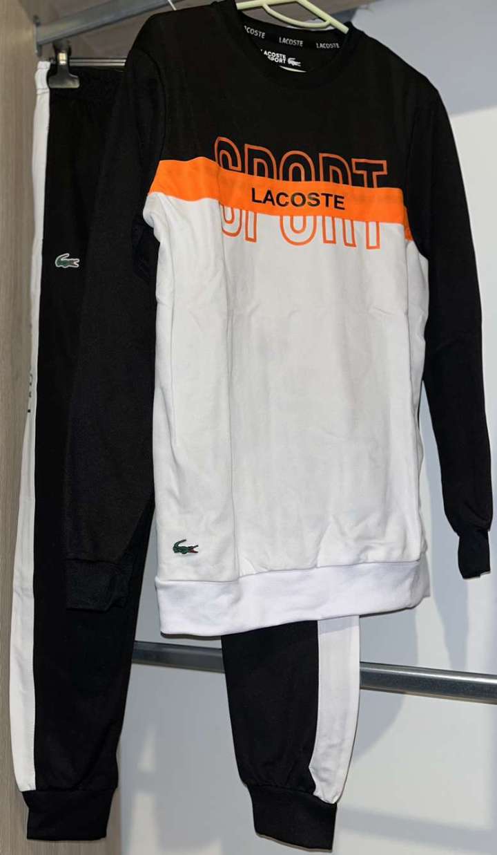 Complet Lacoste "Orange Noir"