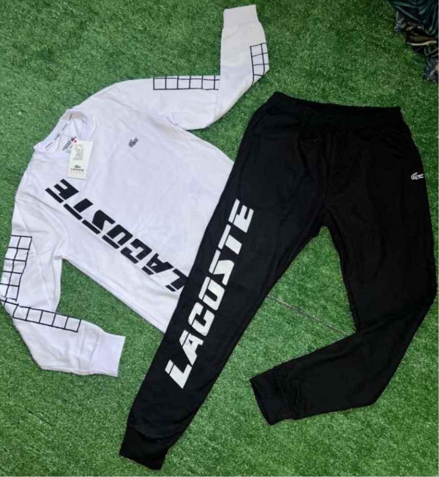 Complet Lacoste ‘Blanc/Noir’